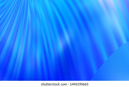 Light BLUE vector blurred bright texture. A completely new colored illustration in blur style. Blurred design for your web site.