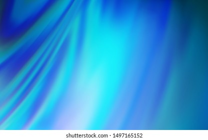 Light BLUE vector blurred bright template. Creative illustration in halftone style with gradient. Smart design for your work.