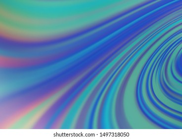 Light BLUE vector blurred bright background. Glitter abstract illustration with an elegant design. A new texture for your design.