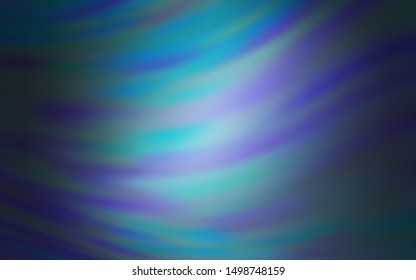 Light BLUE vector blurred bright pattern. Abstract colorful illustration with gradient. Blurred design for your web site.