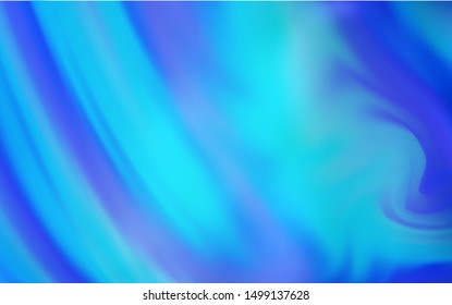 Light BLUE vector blurred bright pattern. Abstract colorful illustration with gradient. New way of your design.