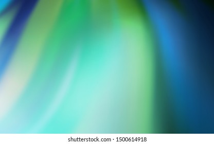 Light BLUE vector blurred bright template. Creative illustration in halftone style with gradient. Blurred design for your web site.