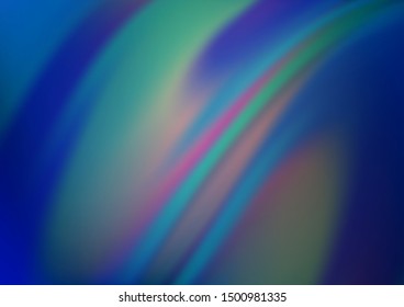 Light BLUE vector blurred bright background. Creative illustration in halftone style with gradient. The elegant pattern for brand book.