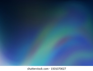 Light BLUE vector blurred bright pattern. An elegant bright illustration with gradient. The blurred design can be used for your web site.