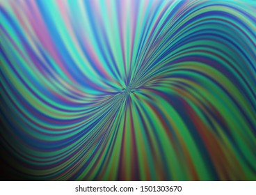 Light BLUE vector blurred bright template. Colorful illustration in blurry style with gradient. A completely new template for your design.