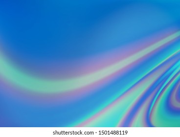 Light BLUE vector blurred bright background. Shining colorful illustration in a Brand new style. The blurred design can be used for your web site.