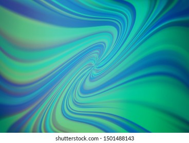 Light BLUE vector blurred bright background. Modern geometrical abstract illustration with gradient. The template for backgrounds of cell phones.