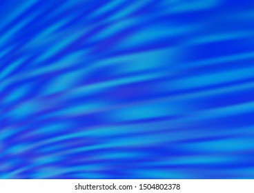 Light BLUE vector blurred bright pattern. Colorful illustration in abstract style with gradient. A completely new template for your design.