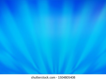 Light BLUE vector blurred bright template. Glitter abstract illustration with an elegant design. Brand new design for your business.
