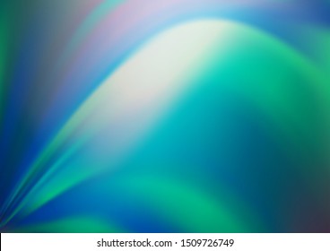 Light BLUE vector blurred bright template. Colorful illustration in blurry style with gradient. A new texture for your design.