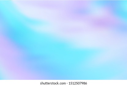 Light BLUE vector blurred bright template. Creative illustration in halftone style with gradient. Completely new design for your business.