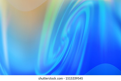 Light BLUE vector blurred bright template. New colored illustration in blur style with gradient. New way of your design.