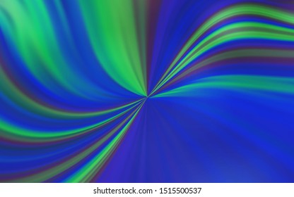 Light BLUE vector blurred bright pattern. A completely new colored illustration in blur style. New design for your business.