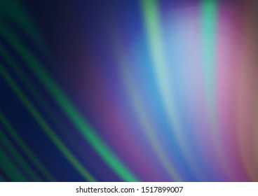 Light BLUE vector blurred bright background. A vague abstract illustration with gradient. The blurred design can be used for your web site.