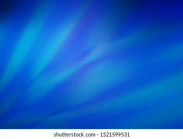 Light BLUE vector blurred bright template. Creative illustration in halftone style with gradient. The elegant pattern for brand book.