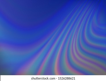 Light BLUE vector blurred bright background. Modern geometrical abstract illustration with gradient. Brand new design for your business.