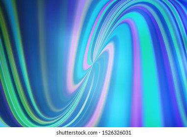 Light BLUE vector blurred bright template. New colored illustration in blur style with gradient. New style design for your brand book.