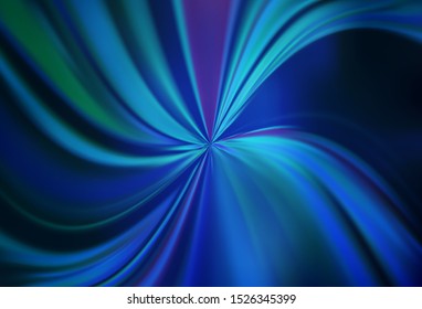 Light BLUE vector blurred bright pattern. Glitter abstract illustration with gradient design. Background for designs.