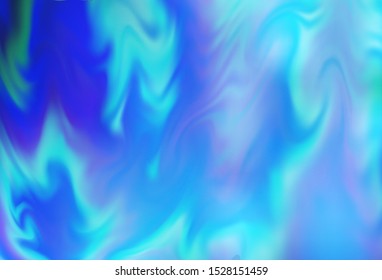 Light BLUE vector blurred bright template. A completely new colored illustration in blur style. New design for your business.
