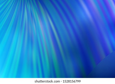 Light BLUE vector blurred bright texture. Glitter abstract illustration with gradient design. Elegant background for a brand book.