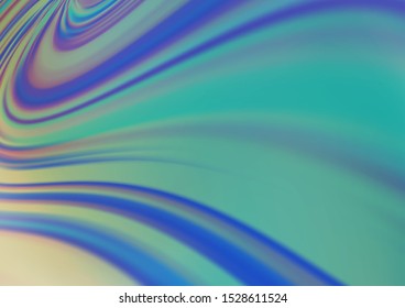 Light BLUE vector blurred bright pattern. Colorful illustration in blurry style with gradient. A completely new template for your design.