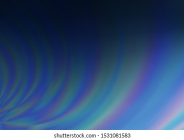 Light BLUE vector blurred bright template. An elegant bright illustration with gradient. The template can be used for your brand book.
