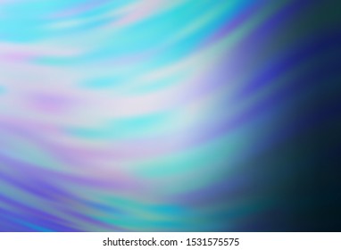Light BLUE vector blurred bright texture. A completely new colored illustration in blur style. Blurred design for your web site.