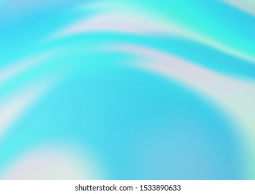 Light BLUE vector blurred bright template. An elegant bright illustration with gradient. Brand new design for your business.