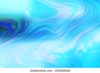 Light BLUE vector blurred bright template. A completely new colored illustration in blur style. Completely new design for your business.