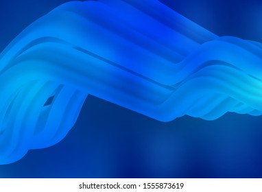 Light BLUE vector blurred bright template. New colored illustration in blur style with gradient. New style design for your brand book.