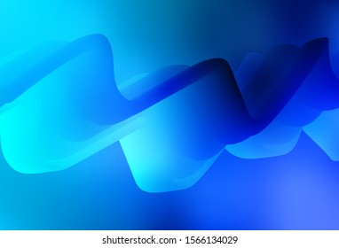 Light BLUE vector blurred bright pattern. Abstract colorful illustration with gradient. New way of your design.