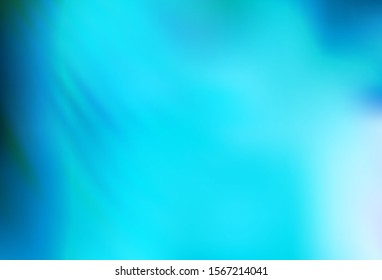 Light BLUE vector blurred bright template. A completely new colored illustration in blur style. The best blurred design for your business.
