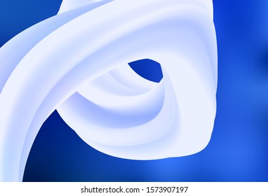Light BLUE vector blurred bright pattern. Colorful illustration in abstract style with gradient. Elegant background for a brand book.