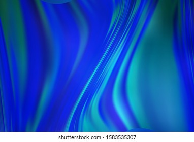 Light BLUE vector blurred bright pattern. Creative illustration in halftone style with gradient. New style for your business design.