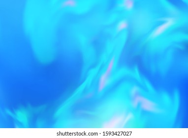 Light BLUE vector blurred bright pattern. Abstract colorful illustration with gradient. Completely new design for your business.