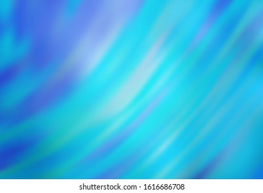 Light BLUE vector blurred bright template. Modern abstract illustration with gradient. Completely new design for your business.