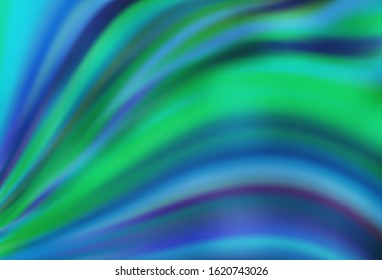Light BLUE vector blurred bright texture. New colored illustration in blur style with gradient. Smart design for your work.