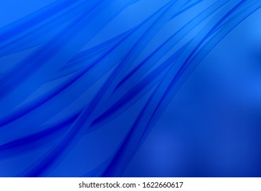 Light BLUE vector blurred bright template. Colorful illustration in abstract style with gradient. Completely new design for your business.