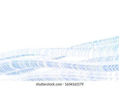 Light BLUE vector blurred bright template. Colorful illustration in abstract style with gradient. The best blurred design for your business.