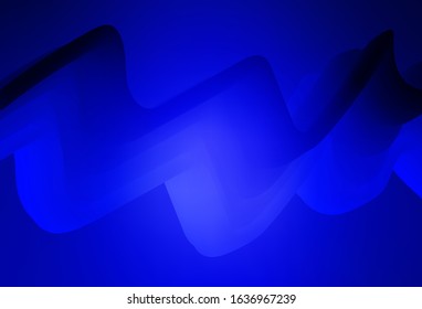 Light BLUE vector blurred bright texture. New colored illustration in blur style with gradient. Smart design for your work.