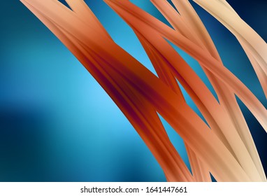 Light BLUE vector blurred bright template. Colorful abstract illustration with gradient. Background for designs.