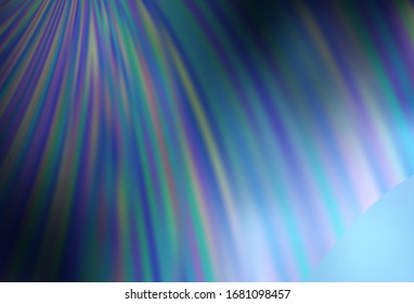 Light BLUE vector blurred bright texture. Modern abstract illustration with gradient. New style for your business design.