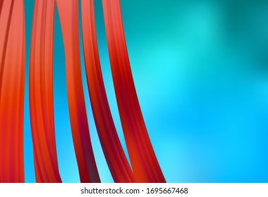 Light BLUE vector blurred bright texture. A completely new colored illustration in blur style. New design for your business.