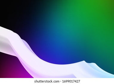 El vector claro AZUL difuminó la textura brillante. Una ilustración de color completamente nueva en un estilo borroso. Nuevo estilo para el diseño de su negocio.