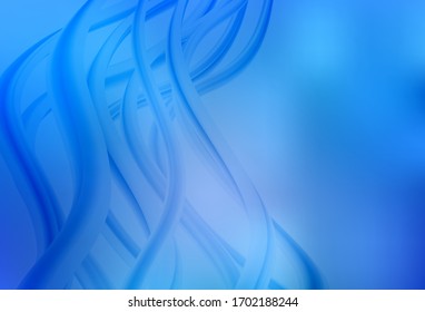 El vector claro AZUL difuminó el patrón brillante. Ilustración abstracta de color con degradado. Nuevo diseño de estilo para su libro de marca.