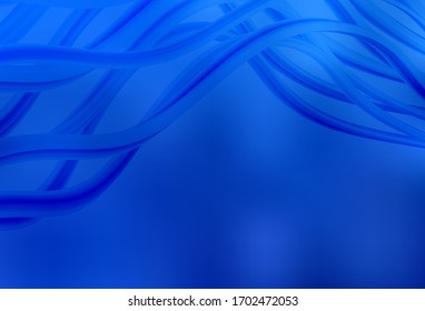 Light BLUE vector blurred bright template. Colorful abstract illustration with gradient. Completely new design for your business.