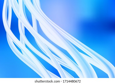 Light BLUE vector blurred bright pattern. Modern abstract illustration with gradient. Completely new design for your business.