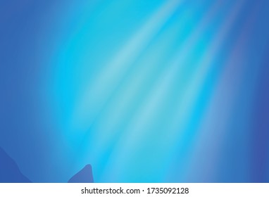 Heller BLAU Vektor verschwommen helle Vorlage. Abstrakte farbige Abbildung mit Farbverlauf. Das beste verschwommene Design für Ihr Geschäft.