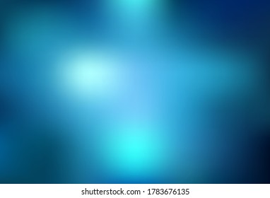 Planta luminosa de vector claro AZUL borrosa. Ilustración abstracta moderna con gradiente. Diseño borroso para su sitio web.