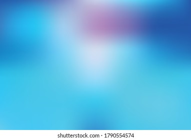 Light BLUE vector blurred bright texture. A completely new colored illustration in blur style. Elegant background for a brand book.